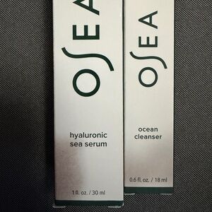 NIB Osea Hyaluronic Sea Serum & Osea Ocean Cleanser